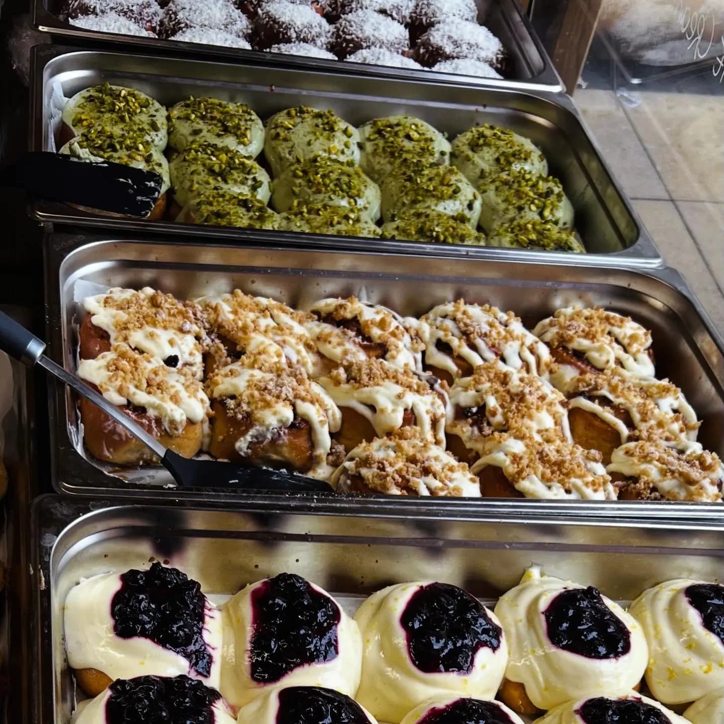 Rise and Bun cinnamon buns - best bun in Margate, Kent artisan bakery
